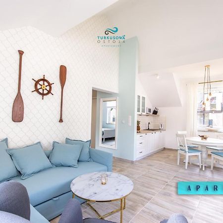 Turkusowa Ostoja Apartament Łukęcin Exteriér fotografie