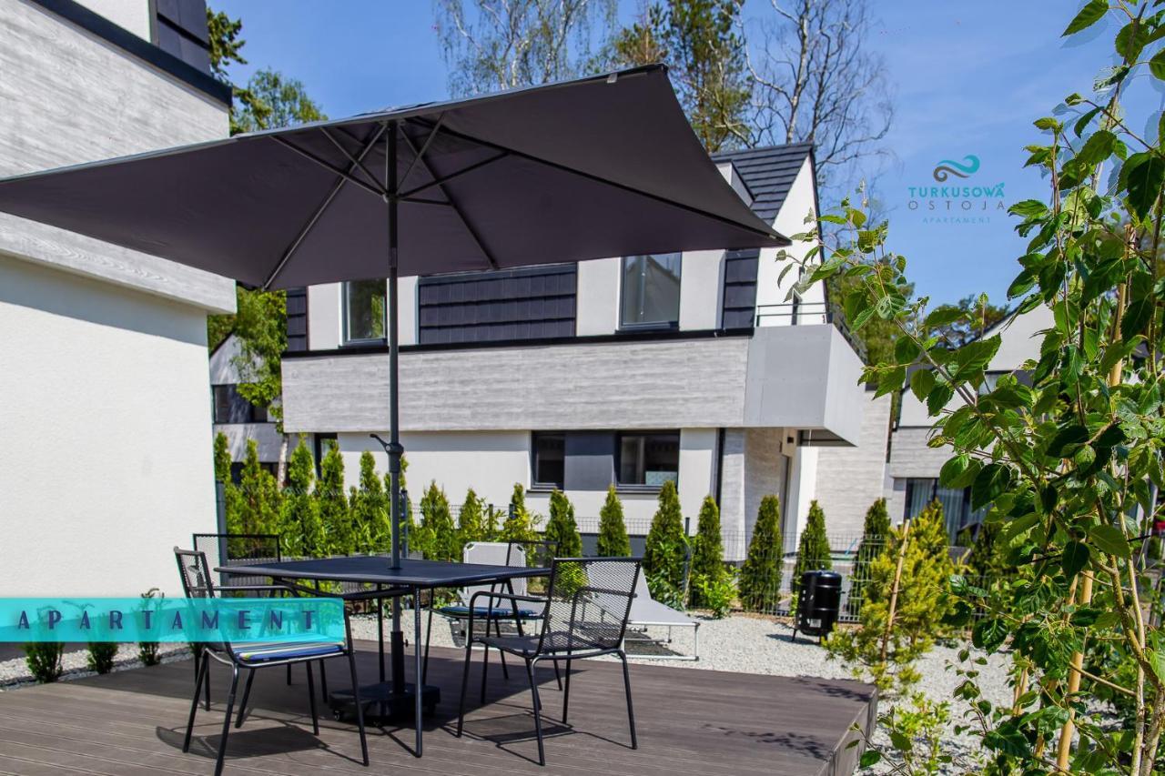 Turkusowa Ostoja Apartament Łukęcin Exteriér fotografie