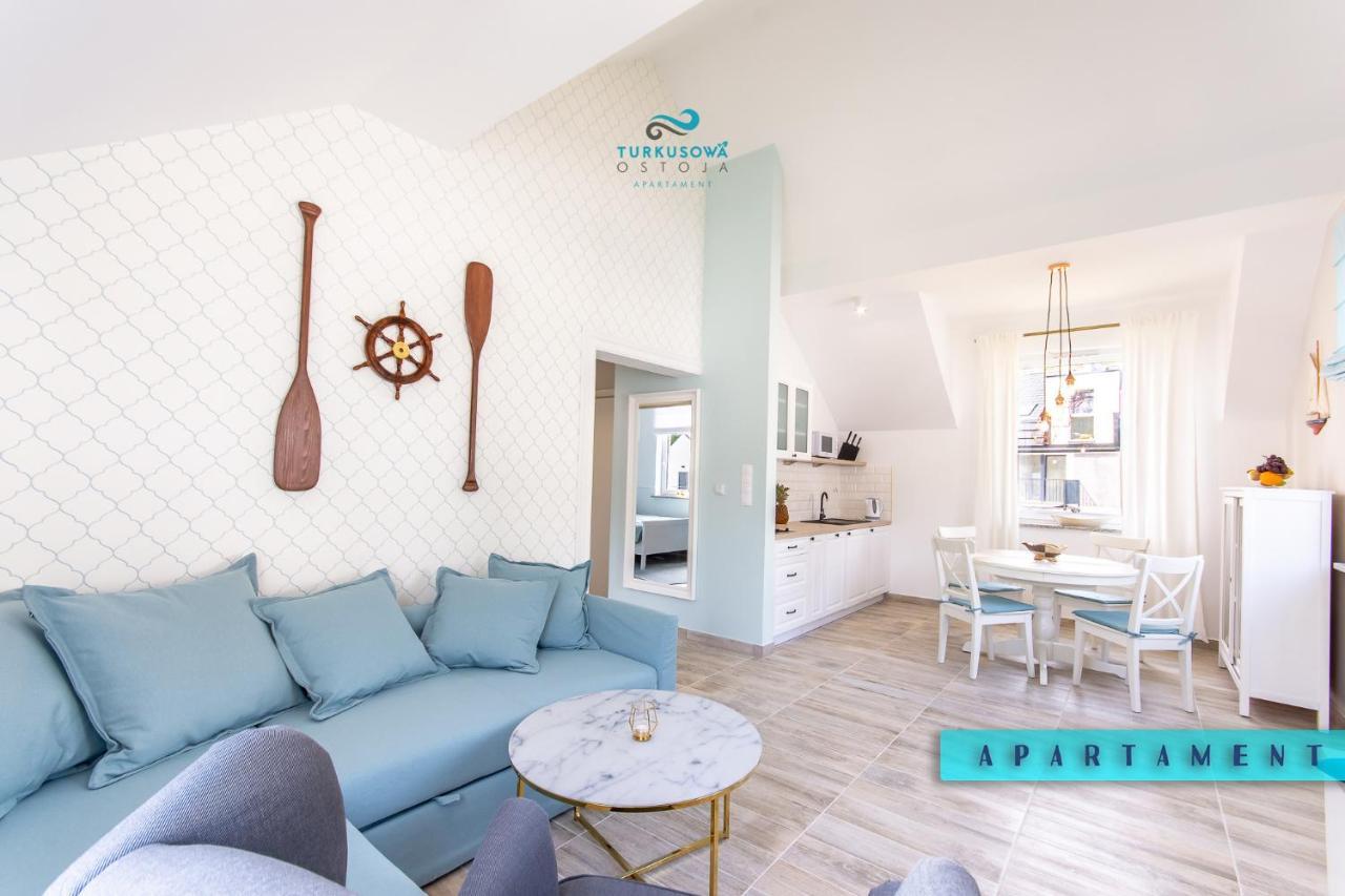 Turkusowa Ostoja Apartament Łukęcin Exteriér fotografie
