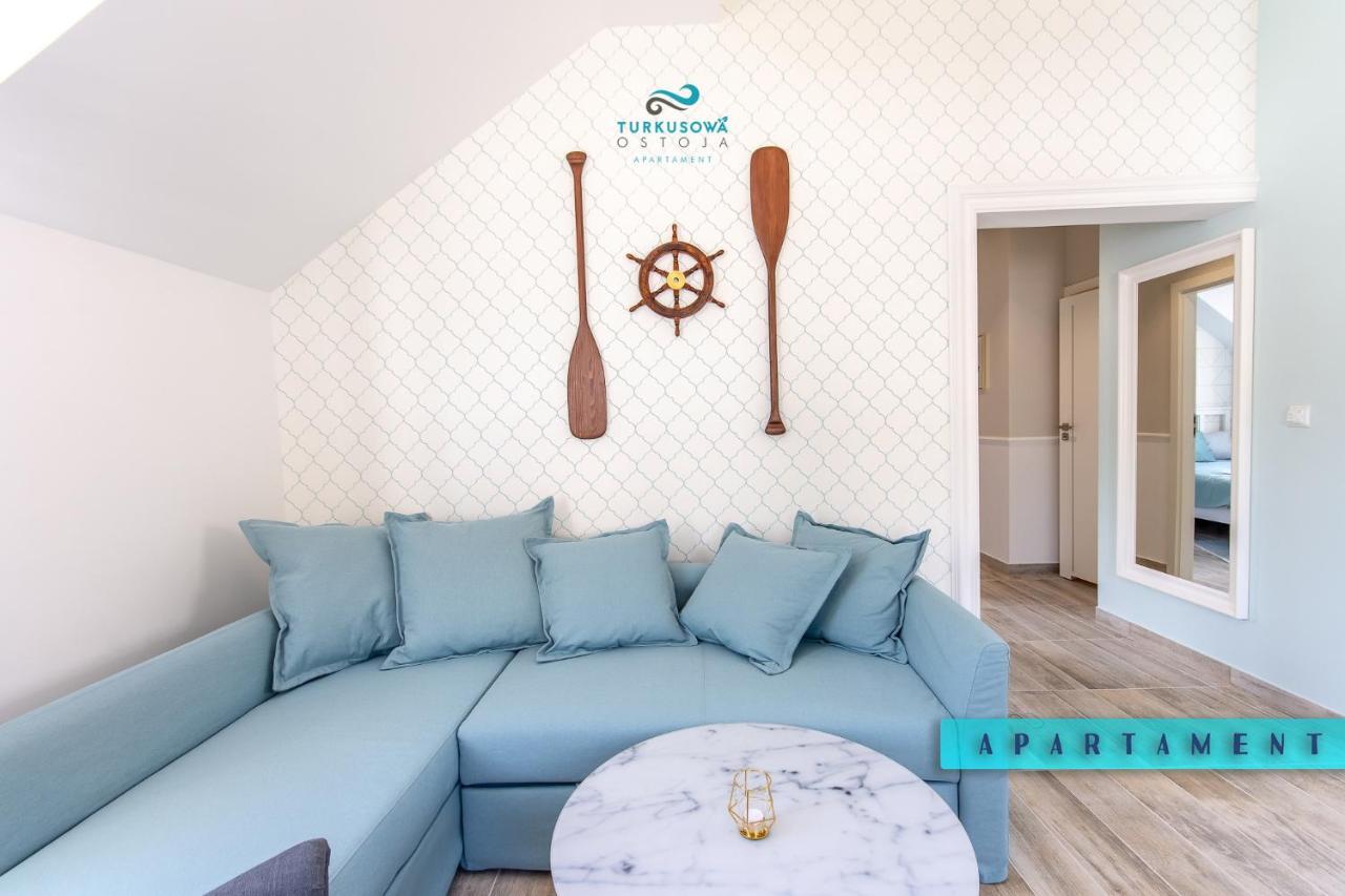Turkusowa Ostoja Apartament Łukęcin Exteriér fotografie