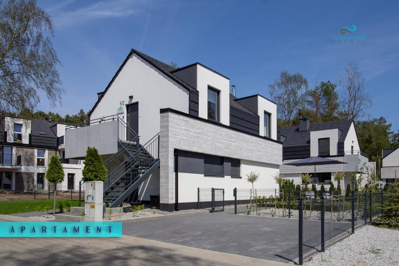Turkusowa Ostoja Apartament Łukęcin Exteriér fotografie