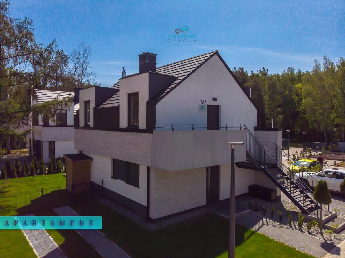 Turkusowa Ostoja Apartament Łukęcin Exteriér fotografie