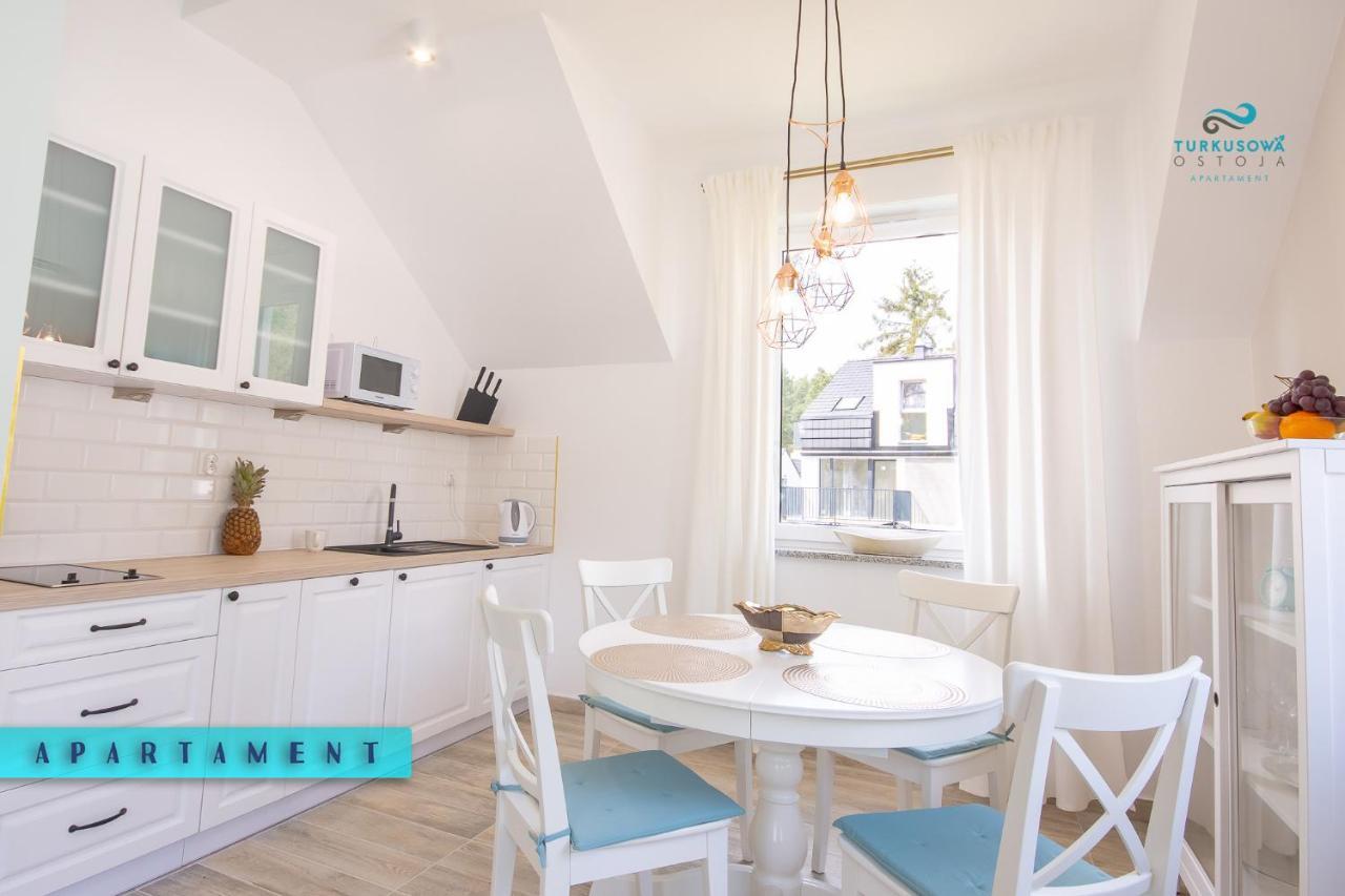 Turkusowa Ostoja Apartament Łukęcin Exteriér fotografie