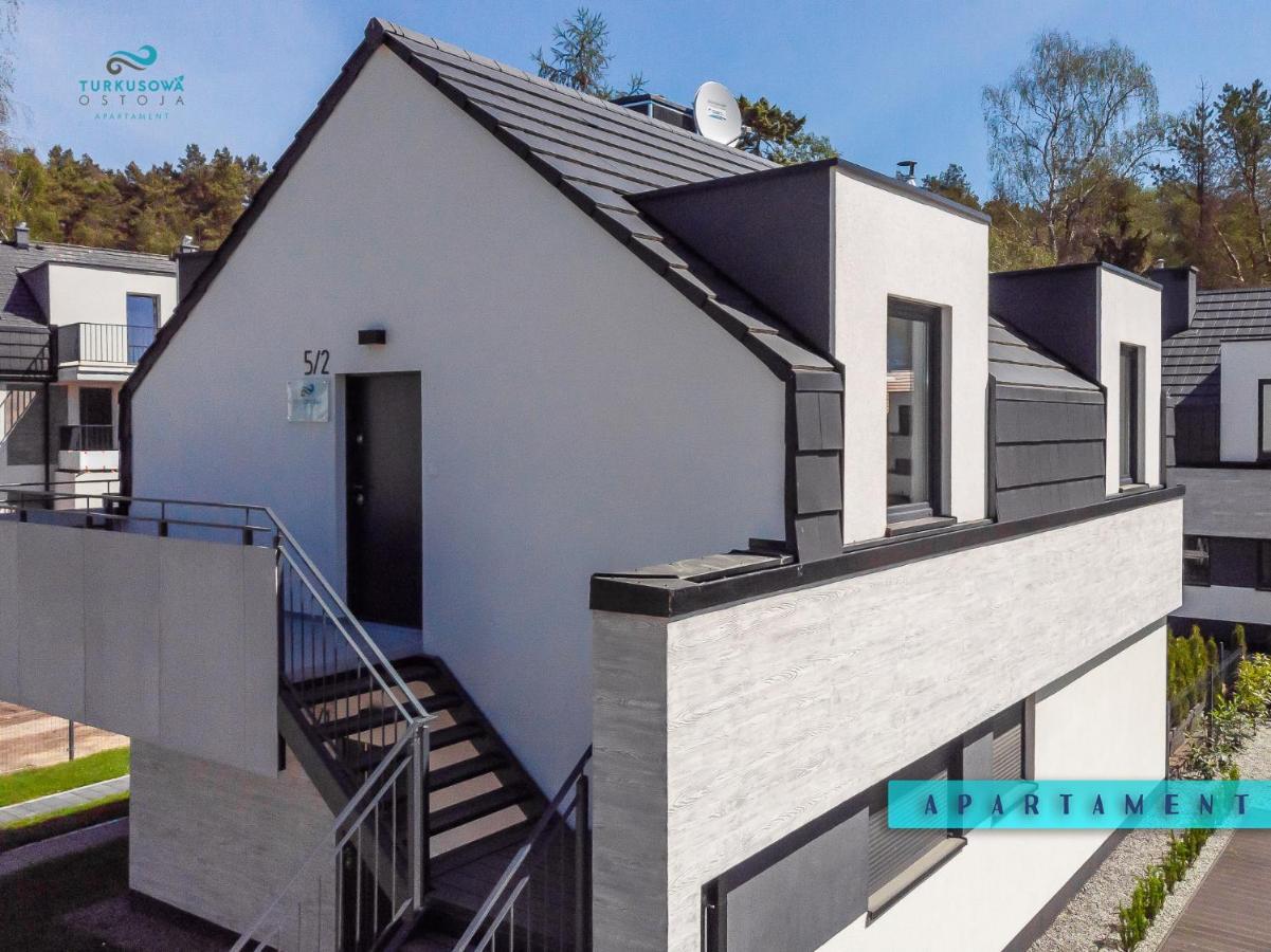 Turkusowa Ostoja Apartament Łukęcin Exteriér fotografie