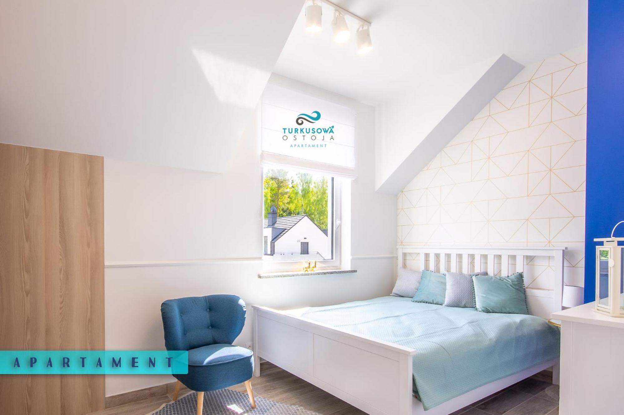 Turkusowa Ostoja Apartament Łukęcin Exteriér fotografie