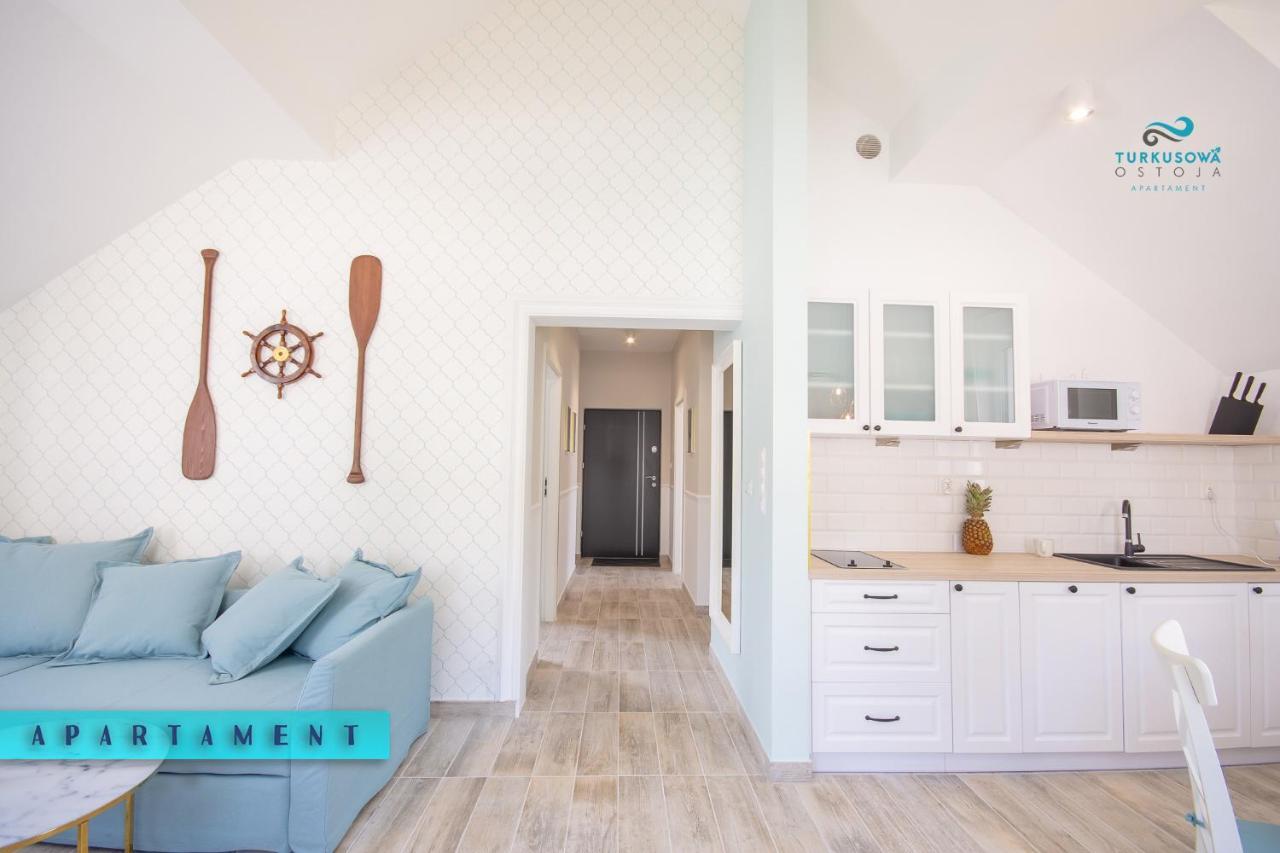 Turkusowa Ostoja Apartament Łukęcin Exteriér fotografie